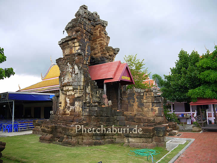 Tempelruine in Phetchaburi